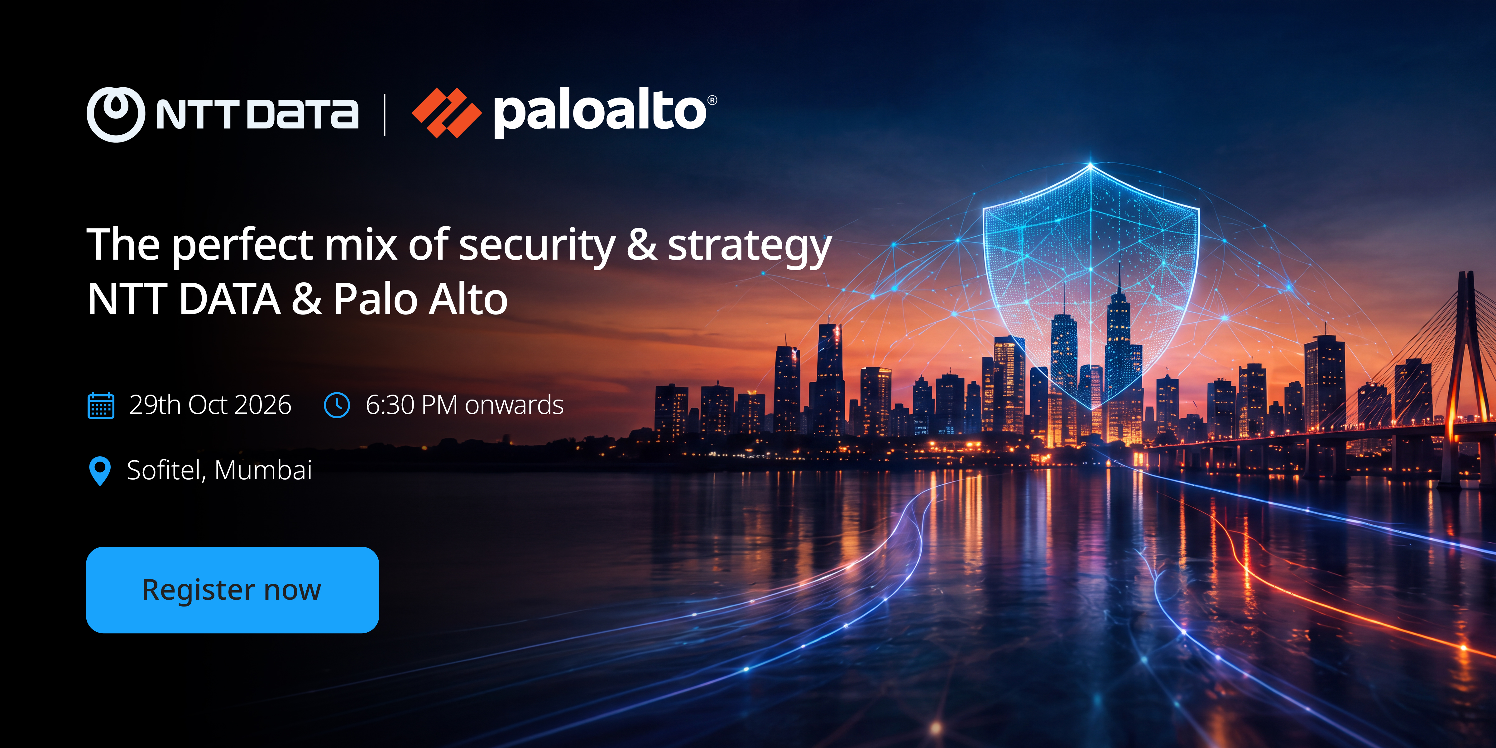 The Insurance 2030 Challenge Wall — NTT DATA. 29 Oct | 6:30 PM. Jio World Convention Centre.